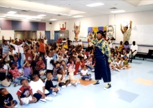 Uncle Fred Promoting Reading